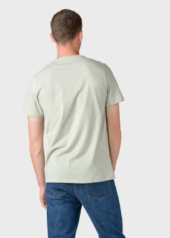 Klitmoller Collective T-shirts-Elton tee - Sage Navy