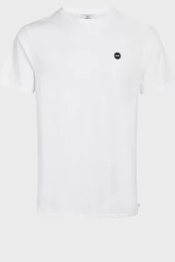 Klitmoller Collective T-shirts-Elton tee - White Navy