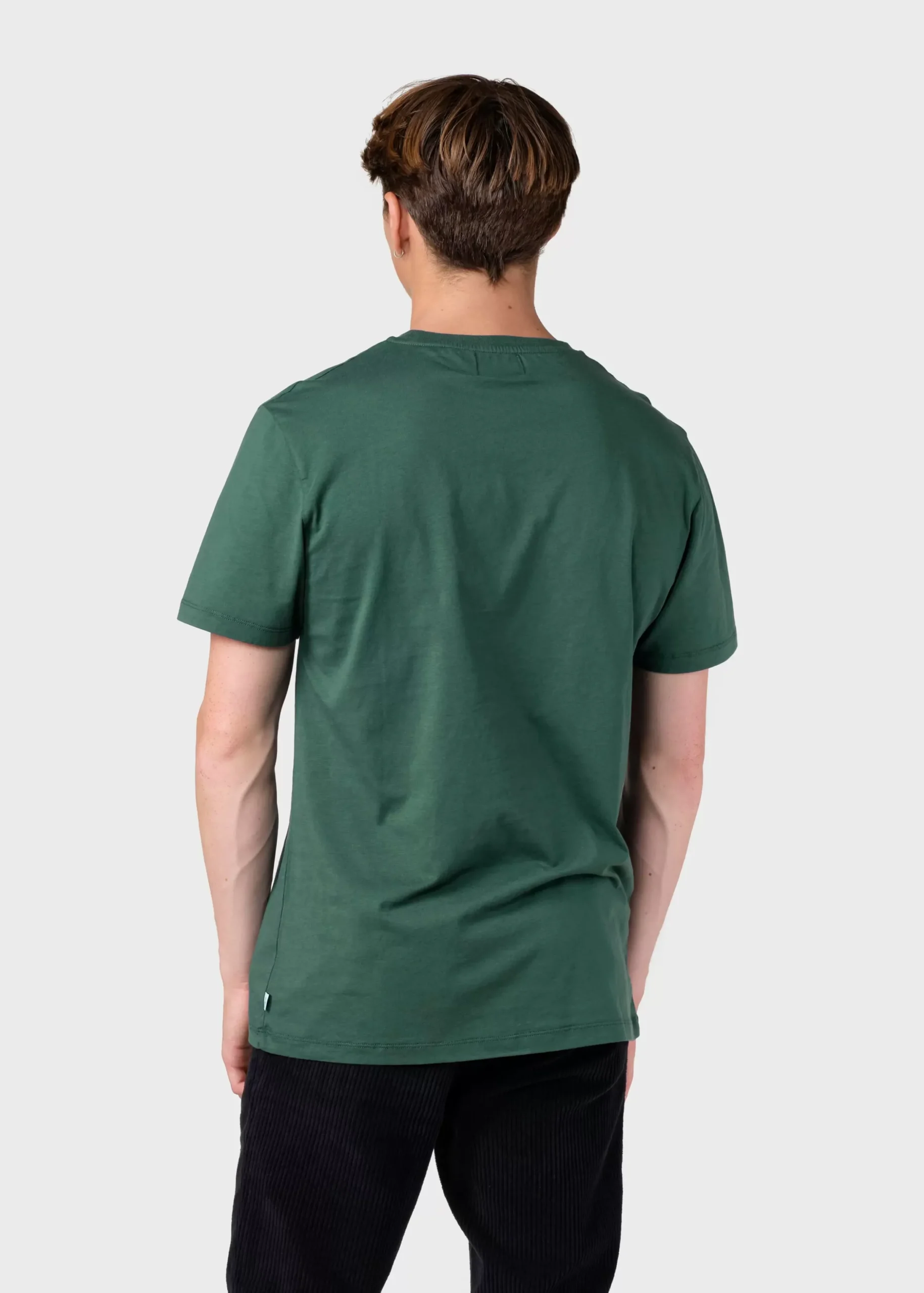 Klitmoller Collective T-shirts-Felix tee - Moss Green MossGreen