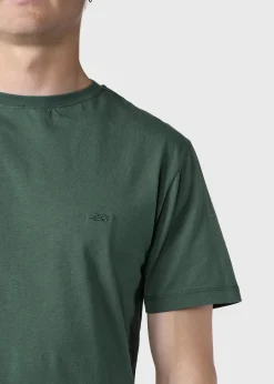 Klitmoller Collective T-shirts-Felix tee - Moss Green MossGreen