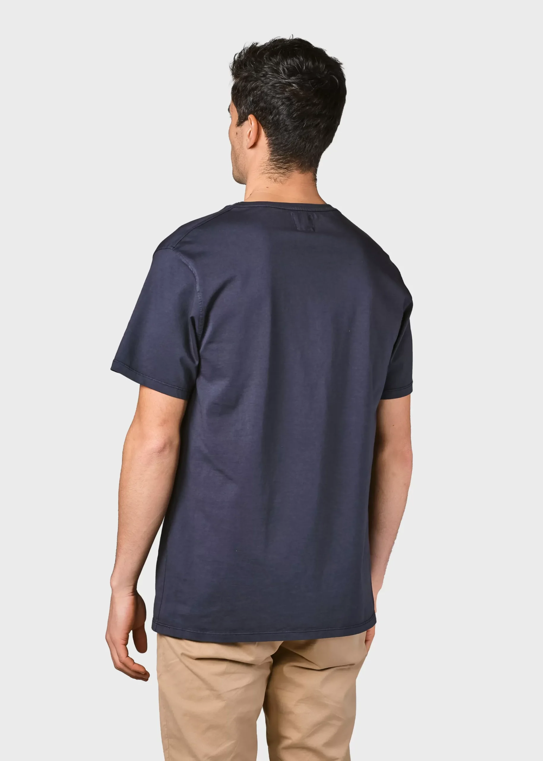 Klitmoller Collective T-shirts-Felix tee - Navy MossGreen