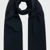 Klitmoller Collective Accessories-Fine rib scarf - Black