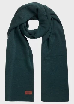 Klitmoller Collective Accessories-Fine rib scarf - Olive Black