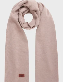 Klitmoller Collective Accessories-Fine rib scarf - Sand Navy