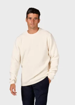 Klitmoller Collective Strick-Frede knit - Cream Skyblue