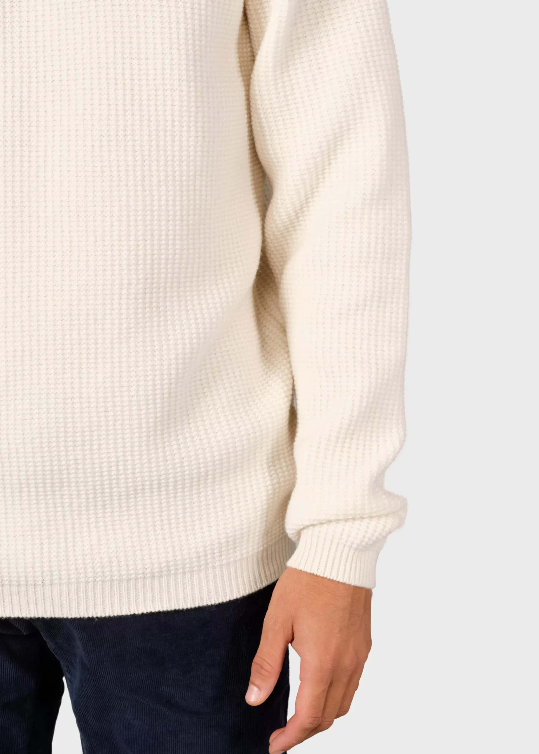 Klitmoller Collective Strick-Frede knit - Cream Skyblue