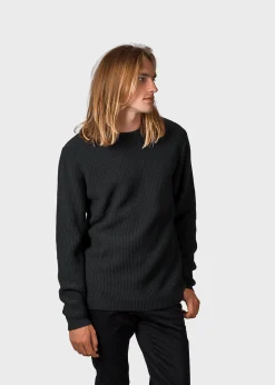 Klitmoller Collective Strick-Frede knit - Olive Skyblue