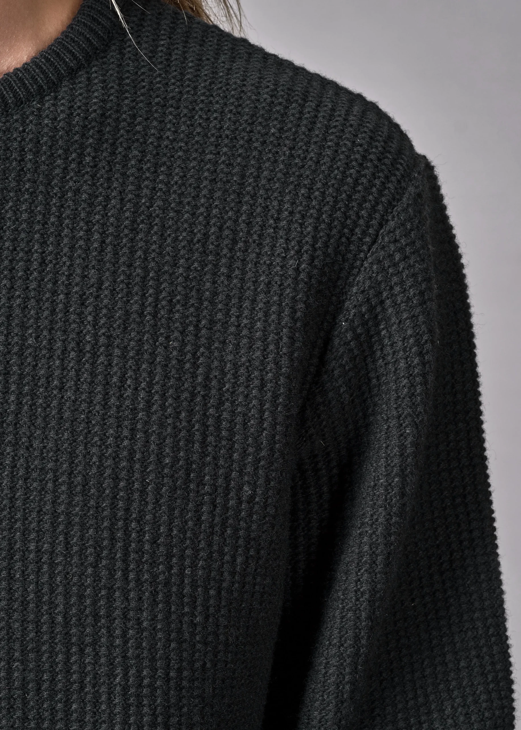 Klitmoller Collective Strick-Frede knit - Olive Skyblue