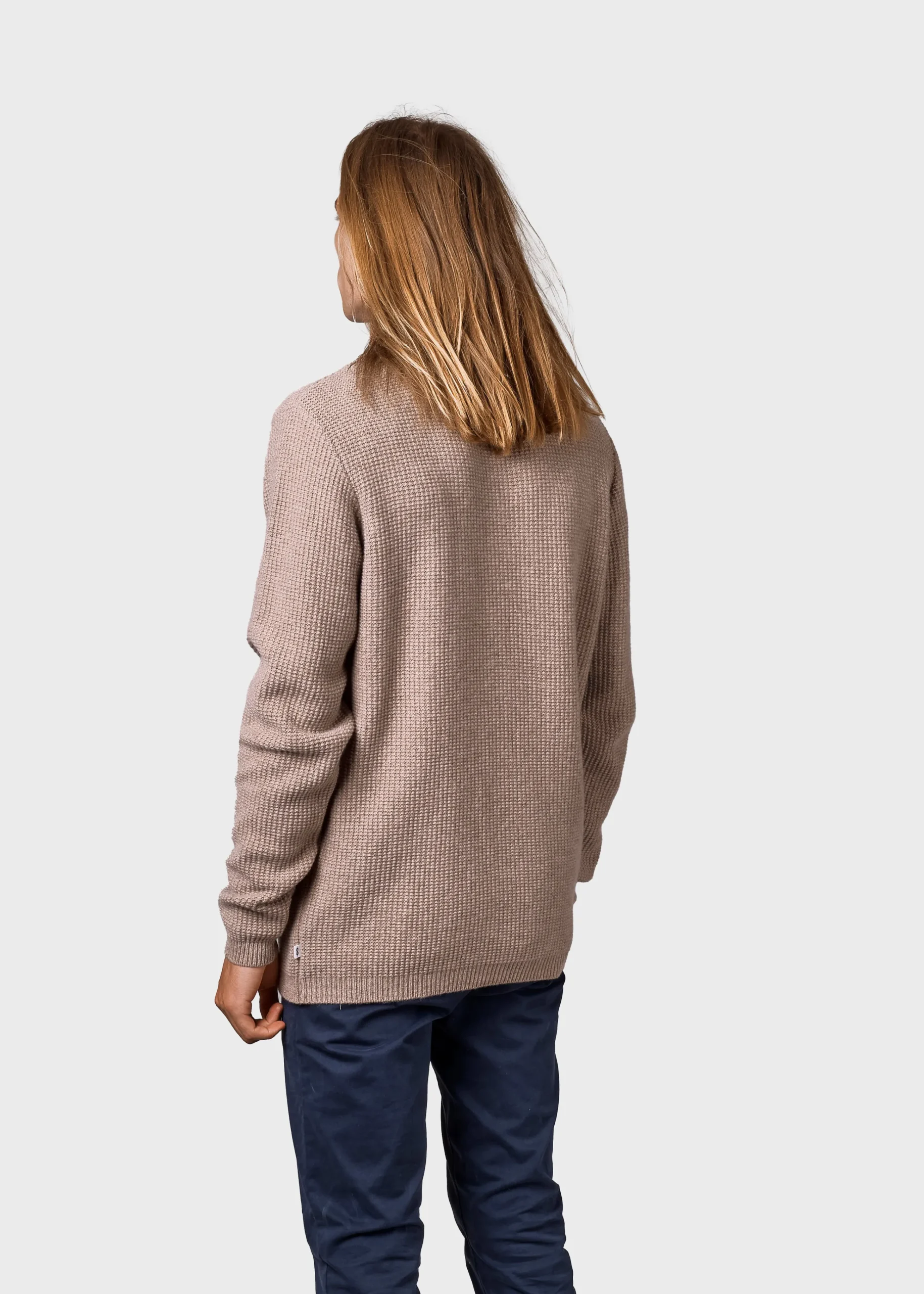 Klitmoller Collective Strick-Frede knit - Sand Skyblue