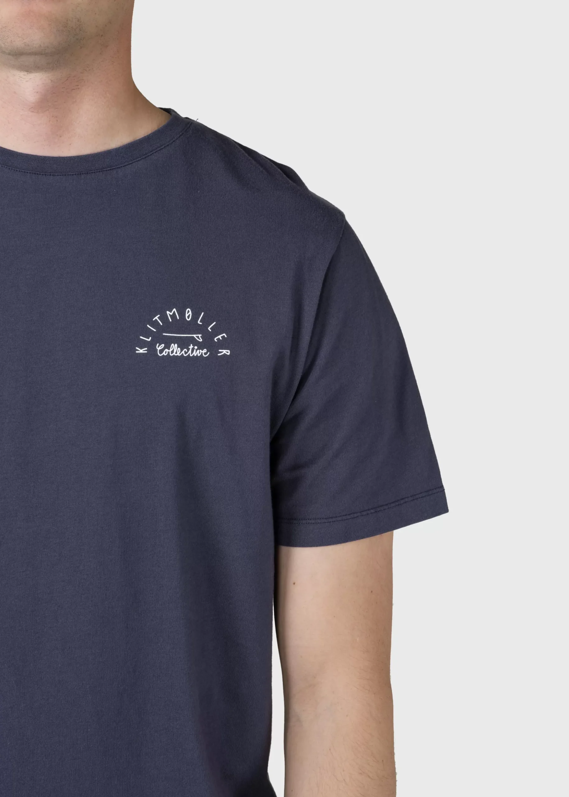 Klitmoller Collective T-shirts-Gabriel tee - Navy Black