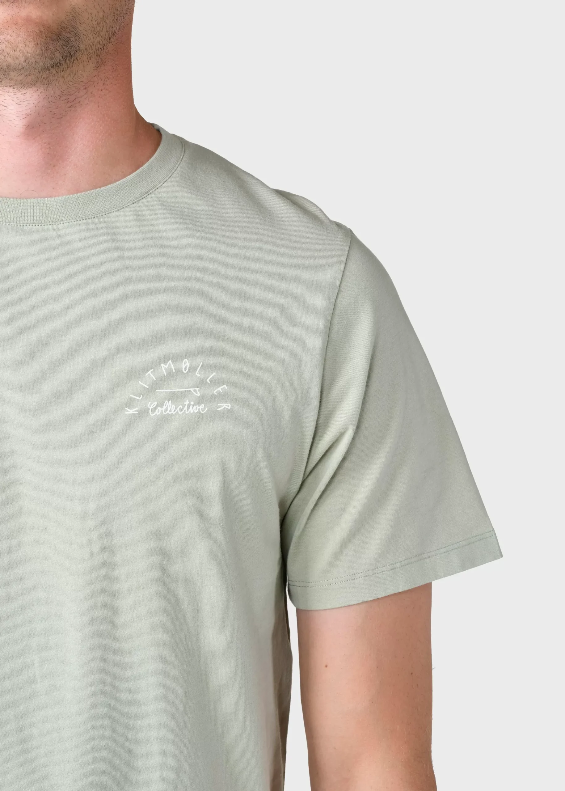 Klitmoller Collective T-shirts-Gabriel tee - Sage Black