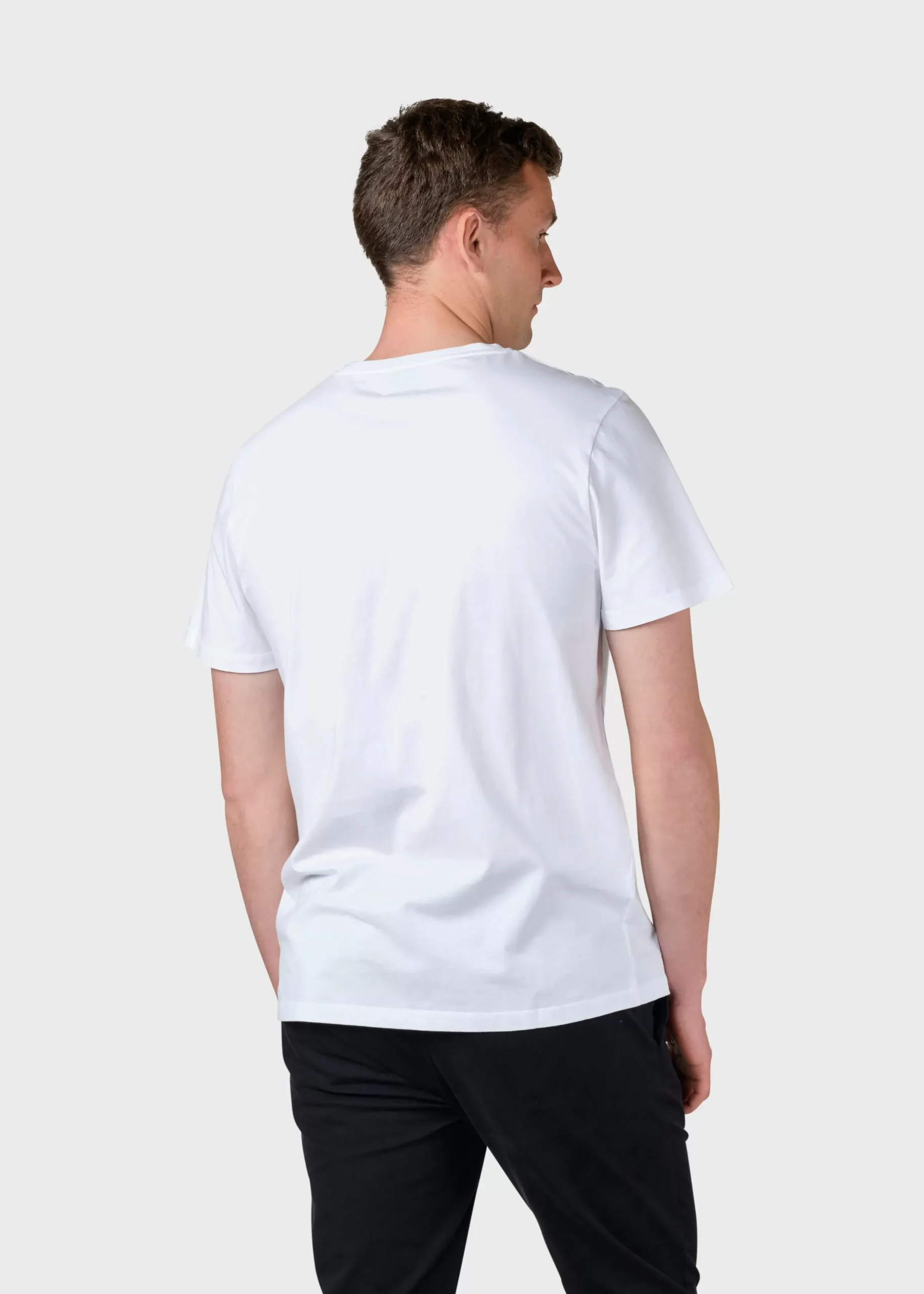 Klitmoller Collective T-shirts-Gabriel tee - White Black