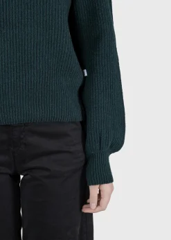 Klitmoller Collective Strick-Gerda knit - Moss Green MossGreen