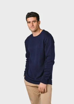 Klitmoller Collective Strick-Herbert knit - Navy