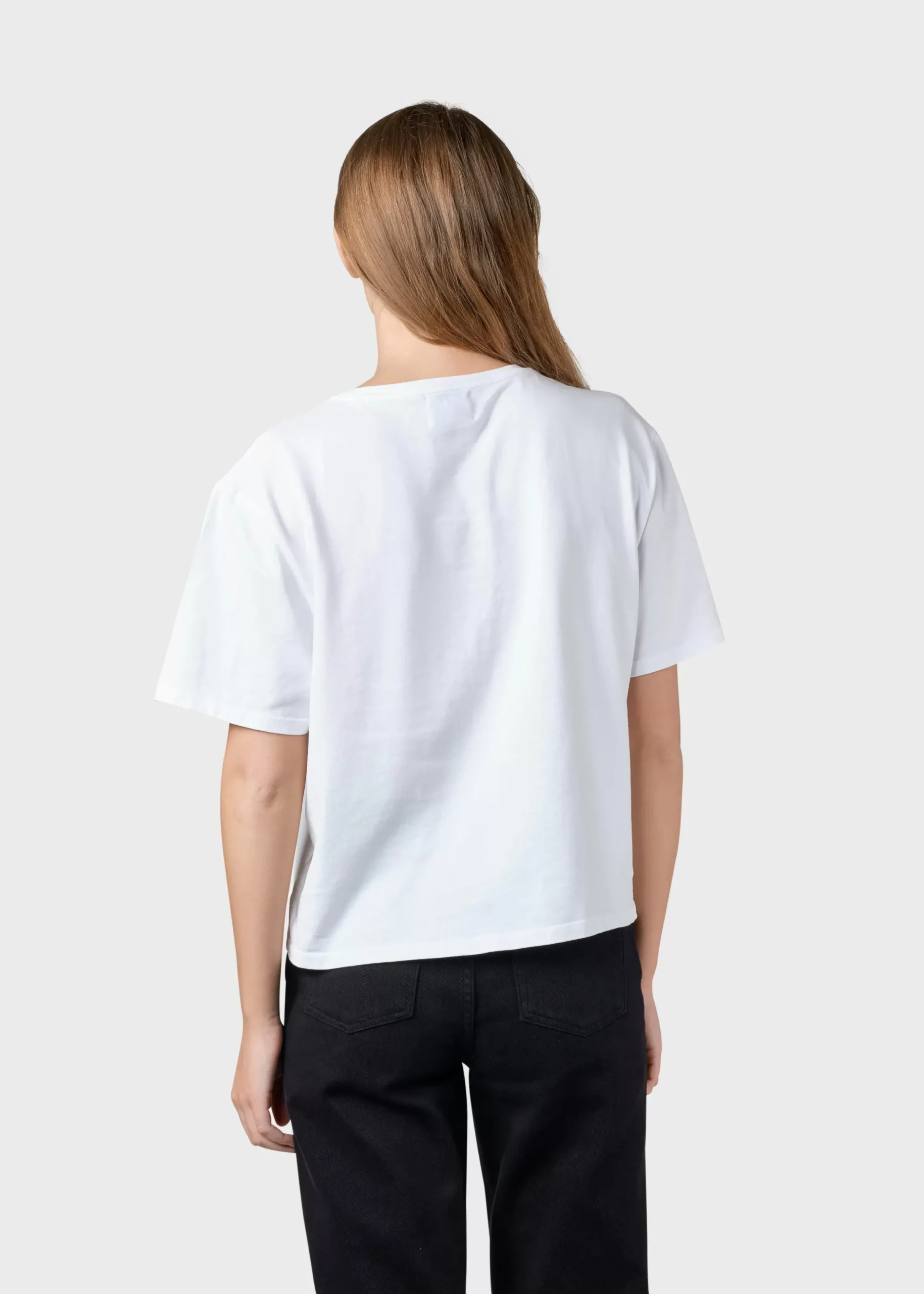 Klitmoller Collective T-shirts-Hope tee - White/blue