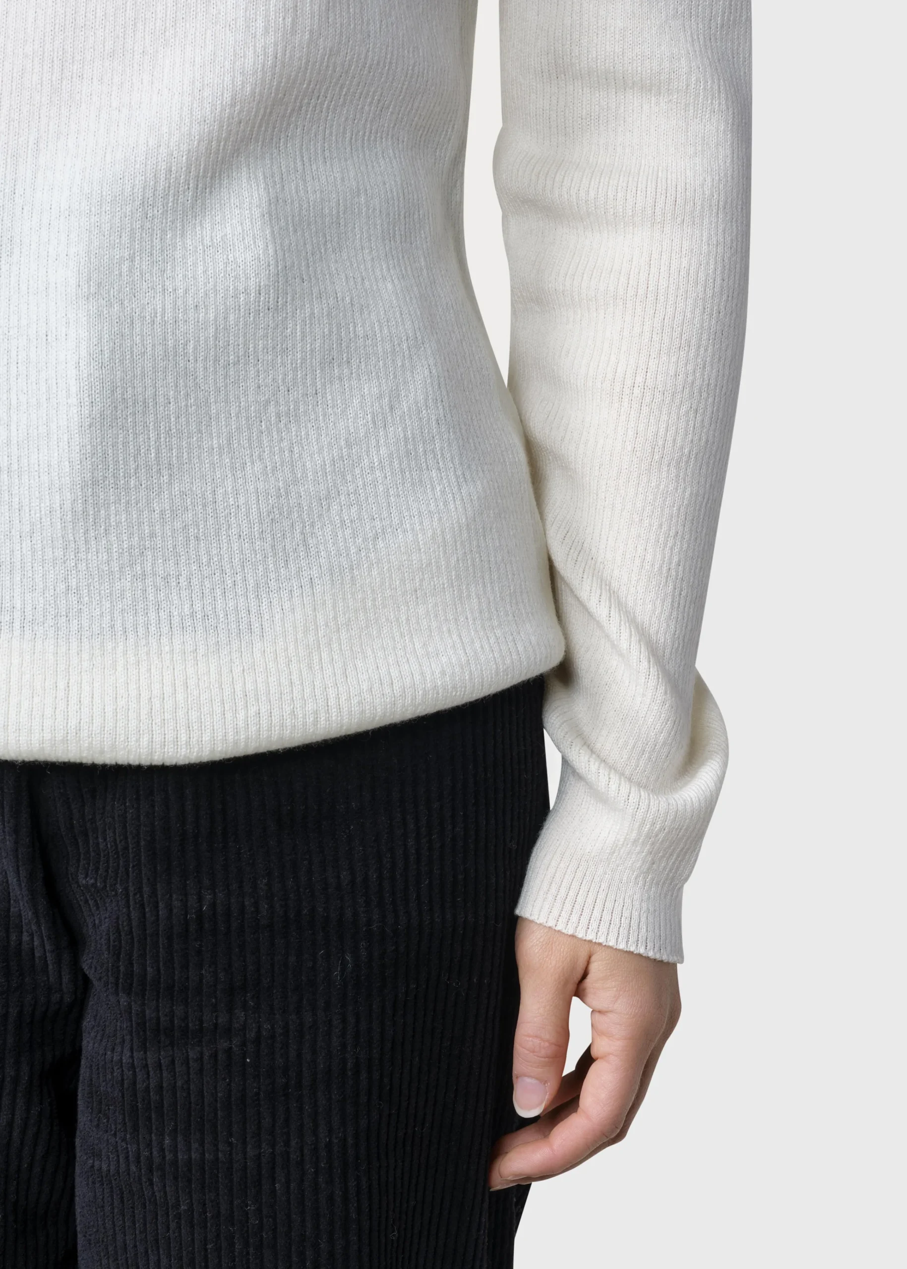 Klitmoller Collective Strick-Ingrid knit - Cream Sand