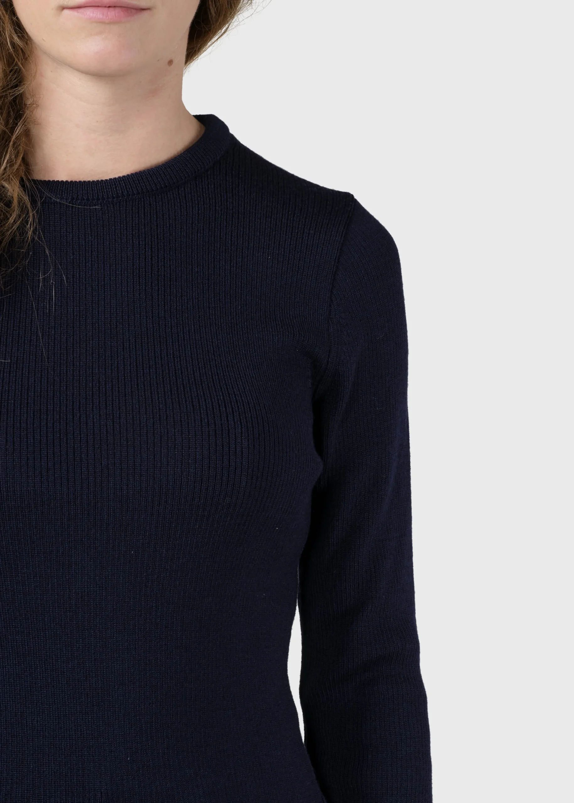 Klitmoller Collective Strick-Ingrid knit - Navy Sand