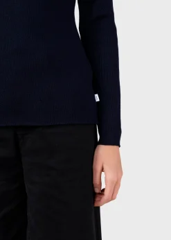 Klitmoller Collective Strick-Ingrid knit - Navy Sand