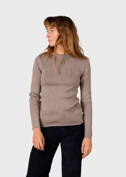 Klitmoller Collective Strick-Ingrid knit - Sand