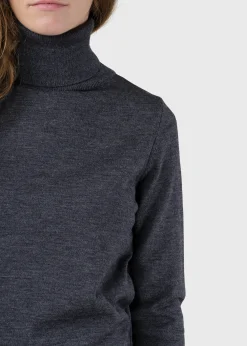 Klitmoller Collective Strick-Isabella knit - Anthracite