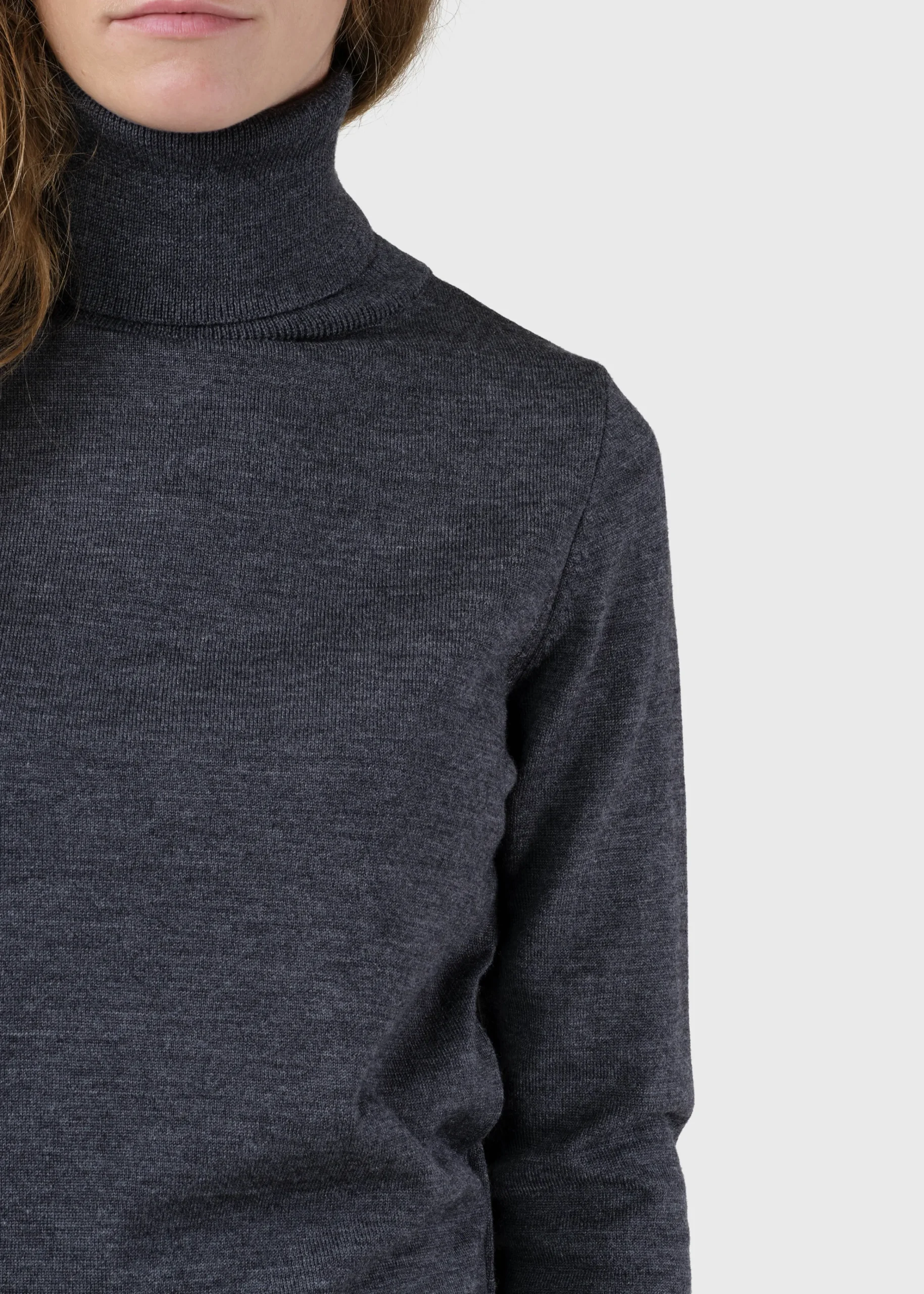 Klitmoller Collective Strick-Isabella knit - Anthracite