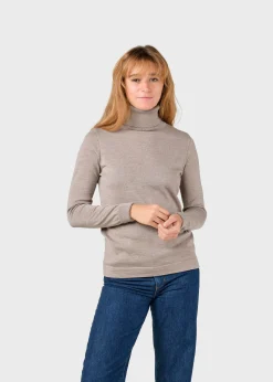 Klitmoller Collective Strick-Isabella knit - Sand Anthracite