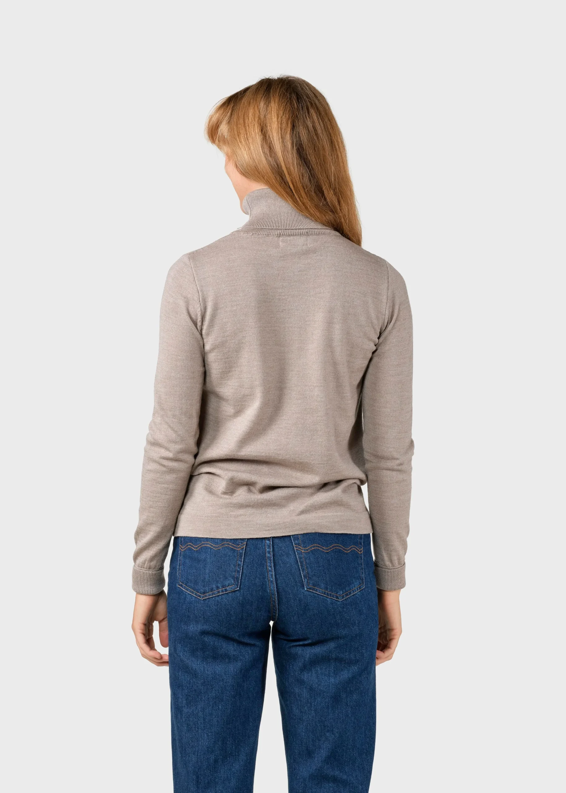Klitmoller Collective Strick-Isabella knit - Sand Anthracite