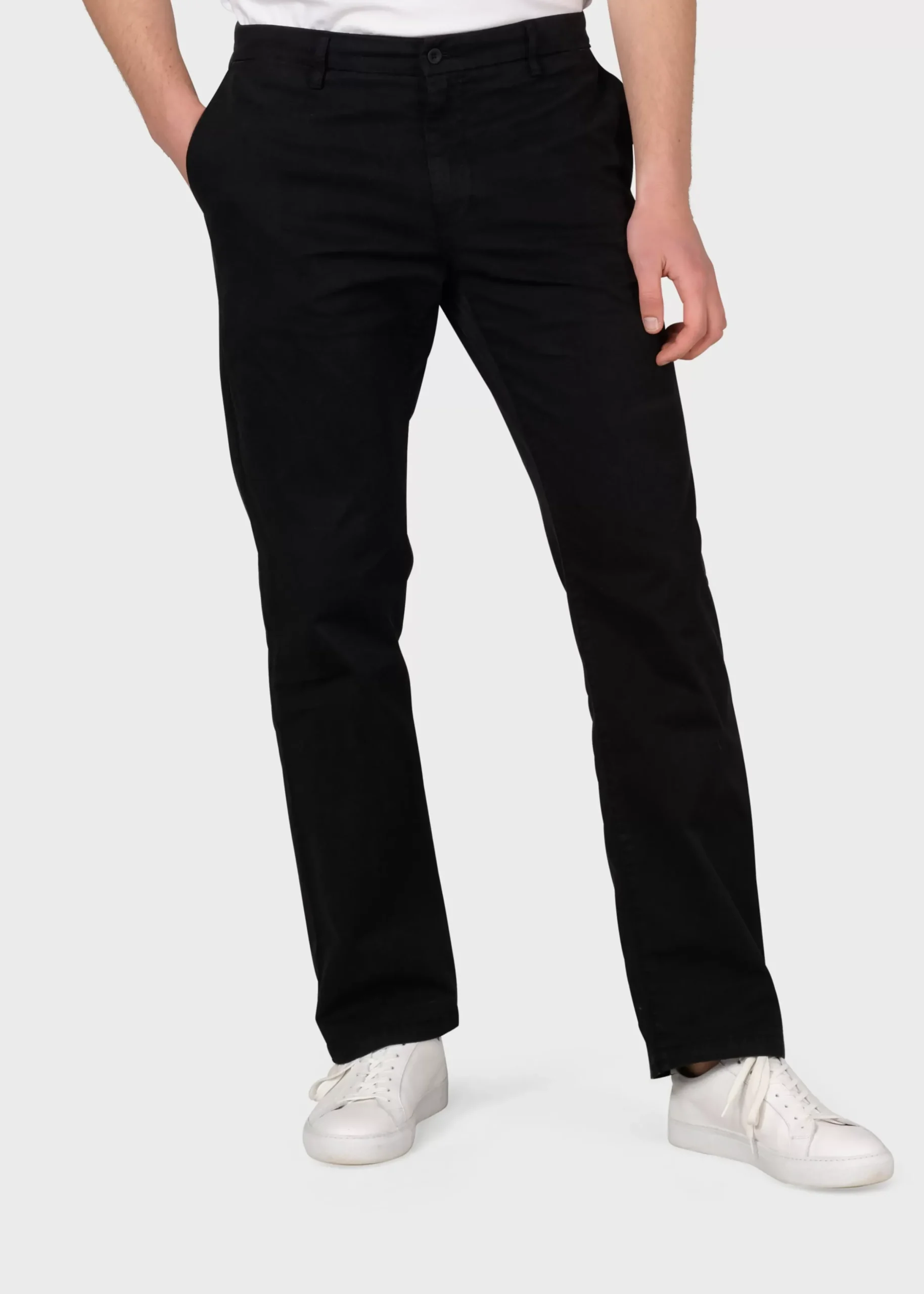 Klitmoller Collective Hosen-Jan chino - Black