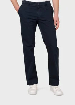 Klitmoller Collective Hosen-Jan chino - Navy Black