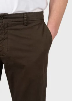 Klitmoller Collective Hosen-Jan chino - Olive Black