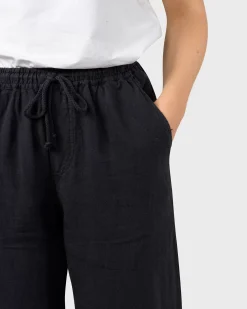 Klitmoller Collective Hosen-Jennifer pant - Navy Ocean