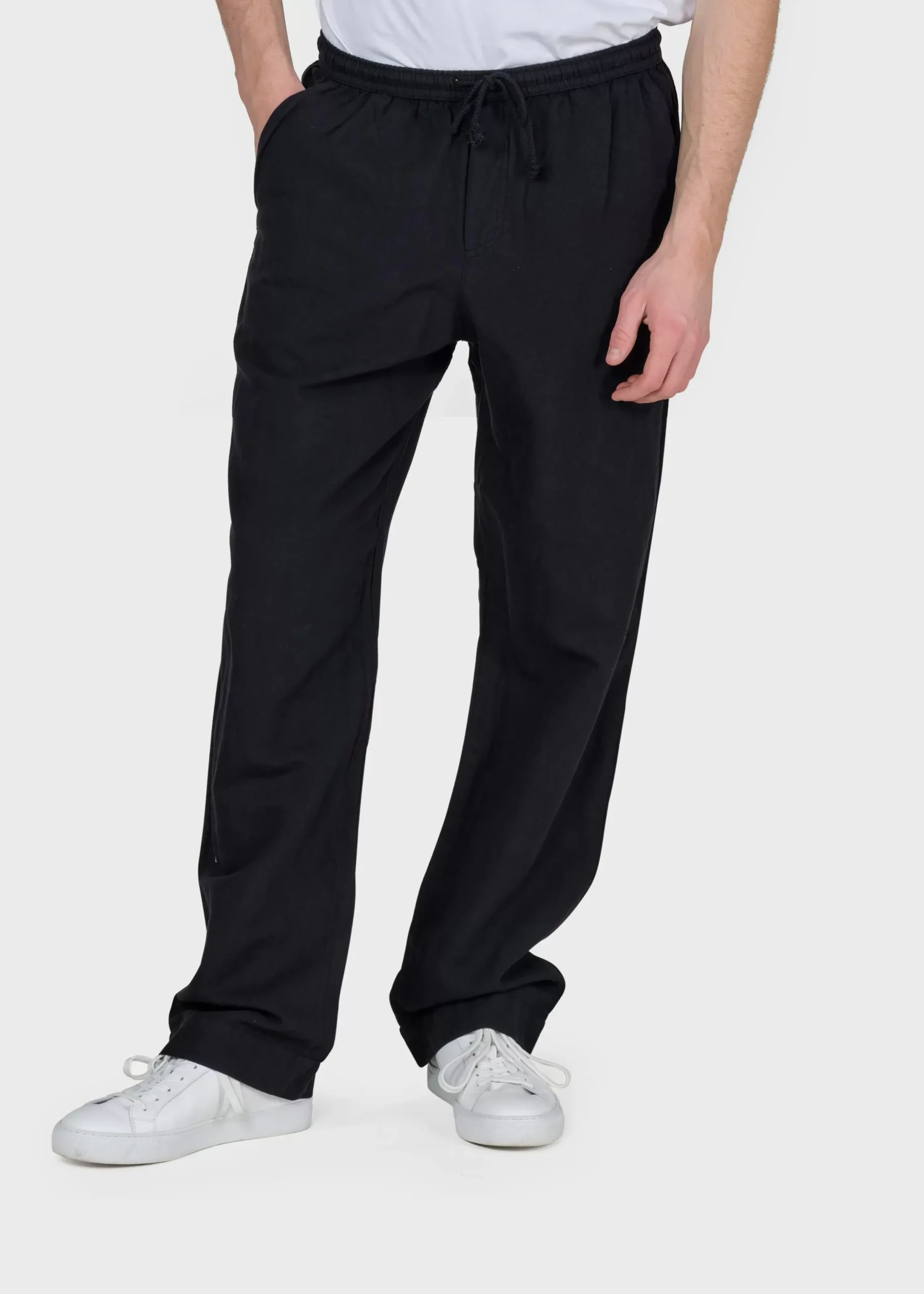 Klitmoller Collective Hosen-Jens linen pant - Black