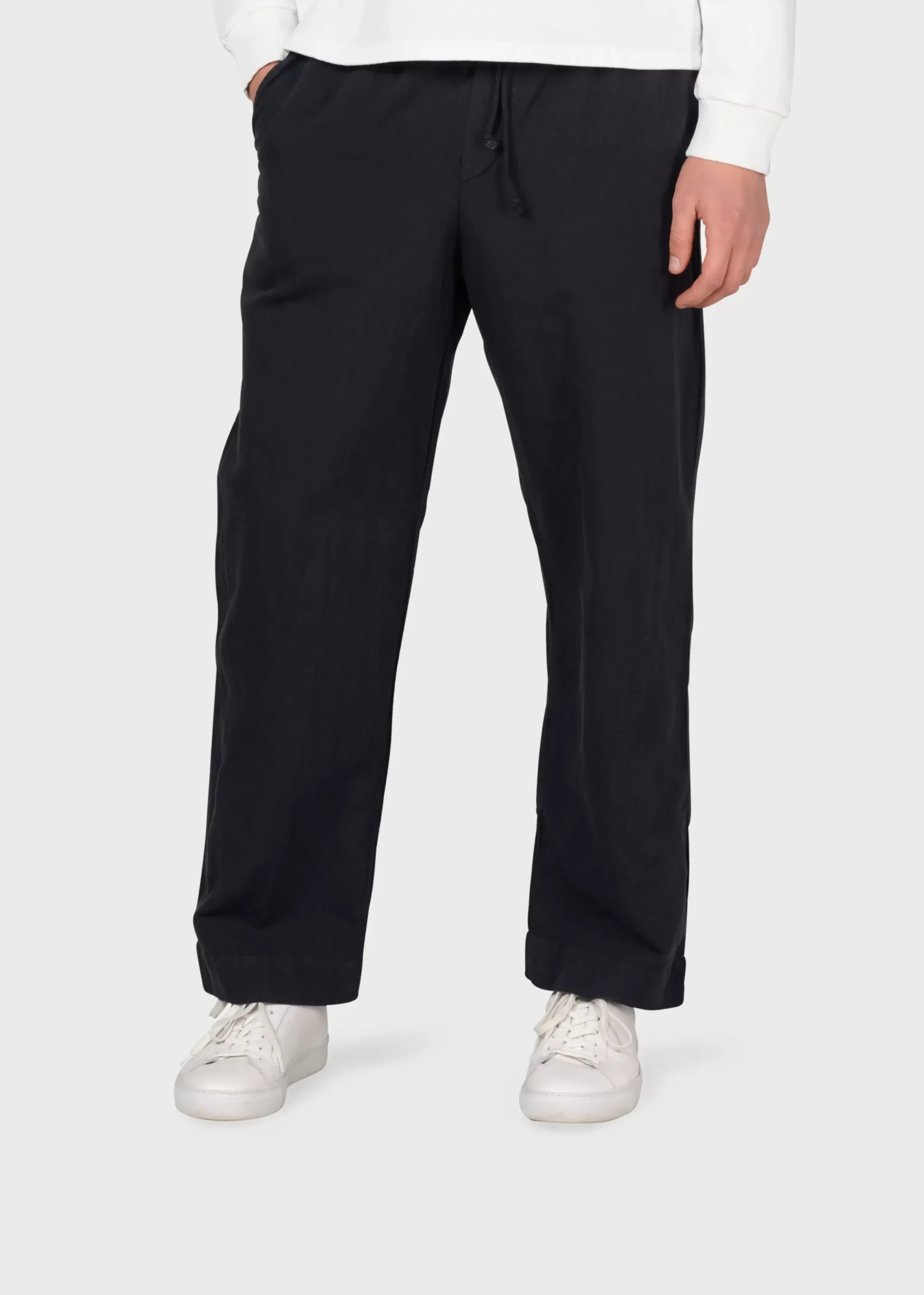 Klitmoller Collective Hosen-Jens linen pant - Navy Black