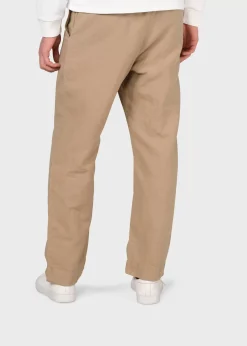 Klitmoller Collective Hosen-Jens linen pant - Sand Black