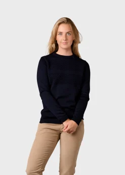 Klitmoller Collective Strick-Johanne knit - Black Coffee