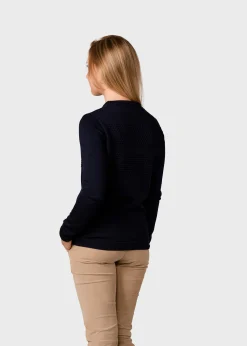 Klitmoller Collective Strick-Johanne knit - Black Coffee