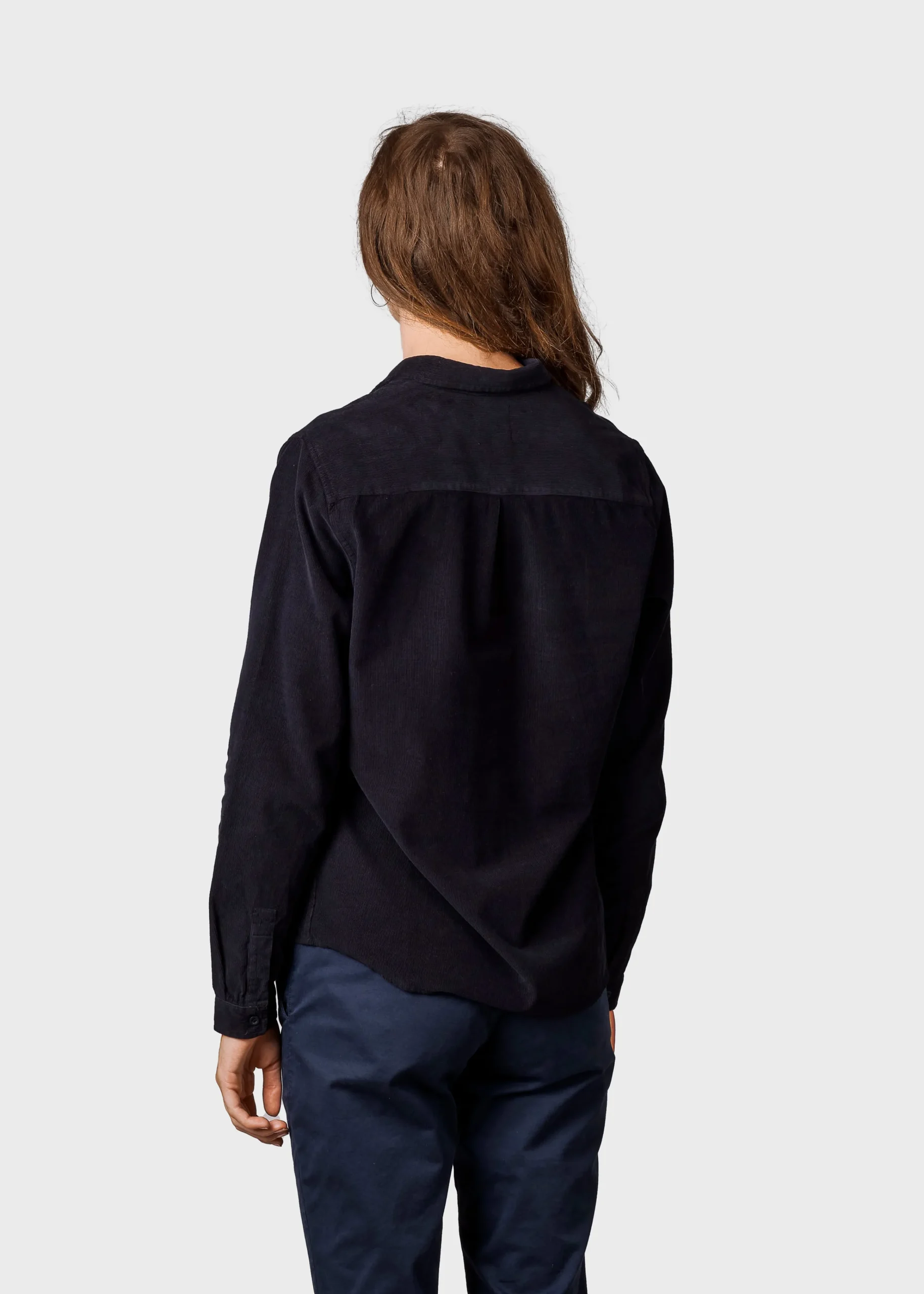 Klitmoller Collective Hemden-Julie corduroy shirt - Black Olive
