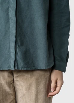 Klitmoller Collective Hemden-Julie corduroy shirt - Moss Green Olive