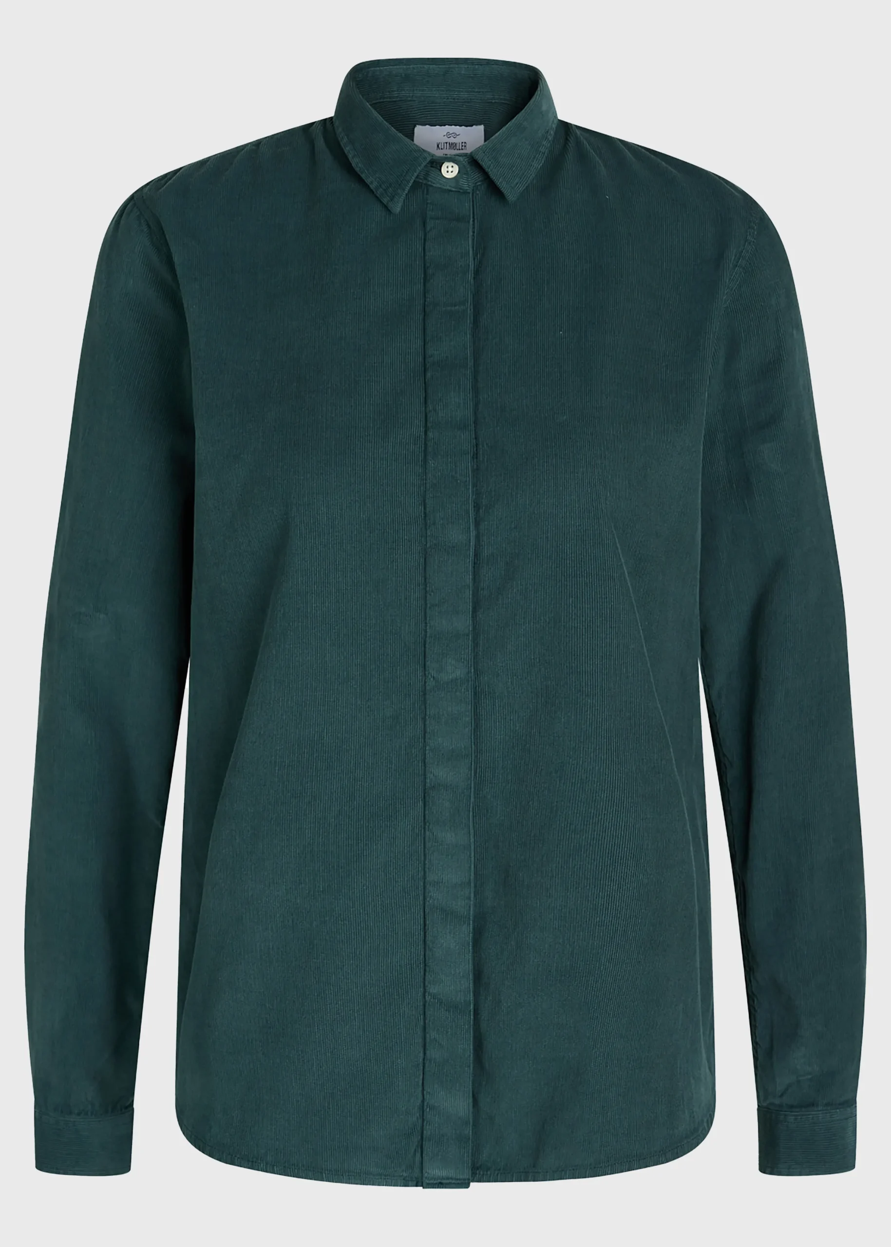 Klitmoller Collective Hemden-Julie corduroy shirt - Moss Green Olive