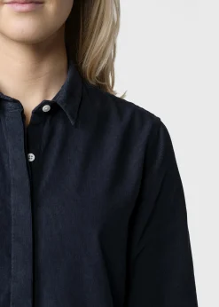 Klitmoller Collective Hemden-Julie corduroy shirt - Navy Olive