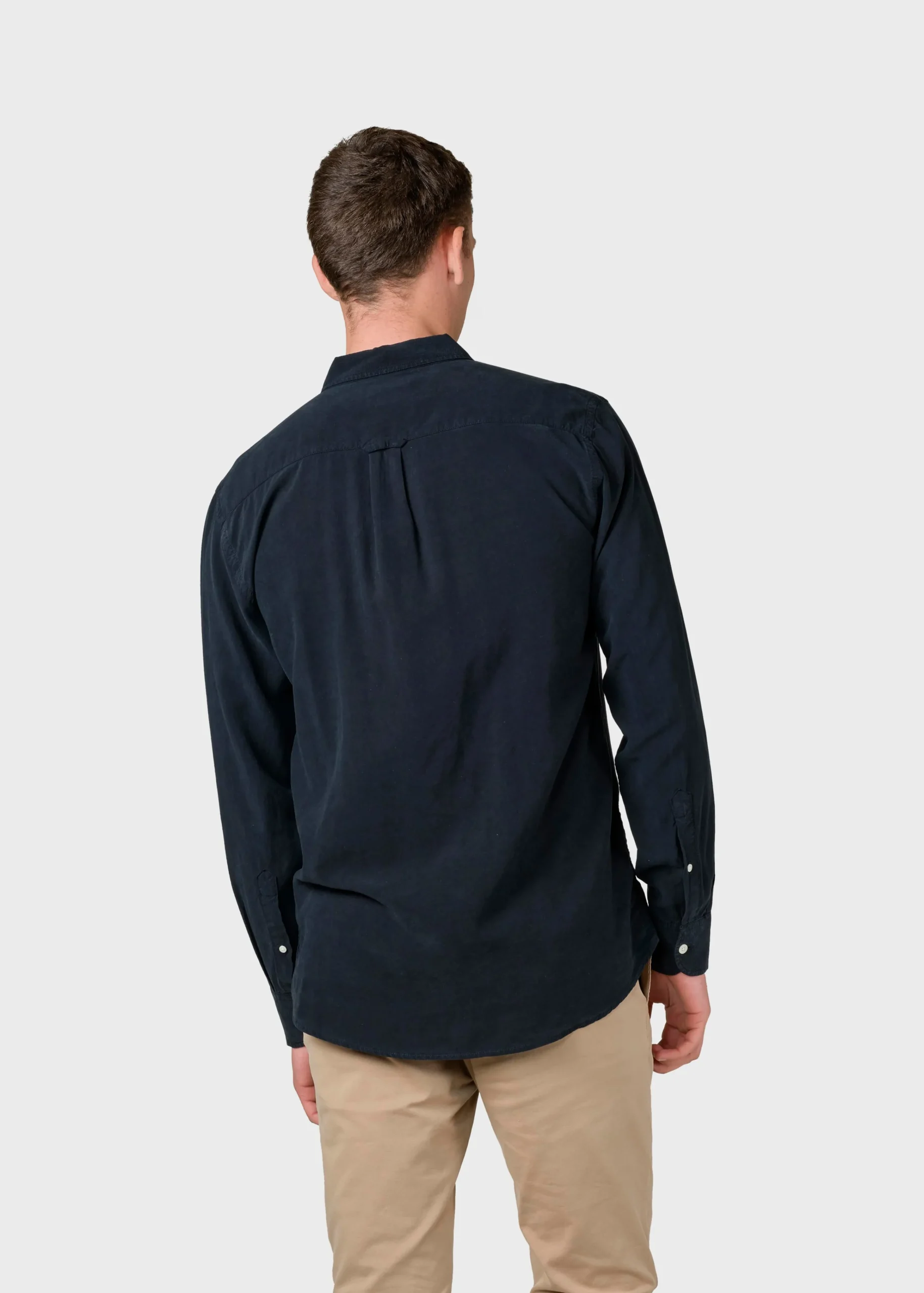 Klitmoller Collective Hemden-Justin shirt - Navy White