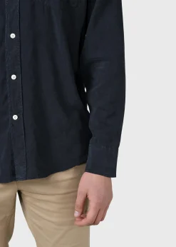 Klitmoller Collective Hemden-Justin shirt - Navy White