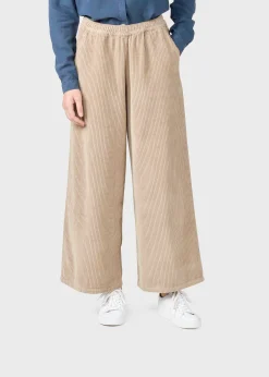 Klitmoller Collective Hosen-Kaja cord pant - Sand