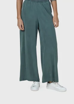 Klitmoller Collective Hosen-Kaja pants - Moss Green Black