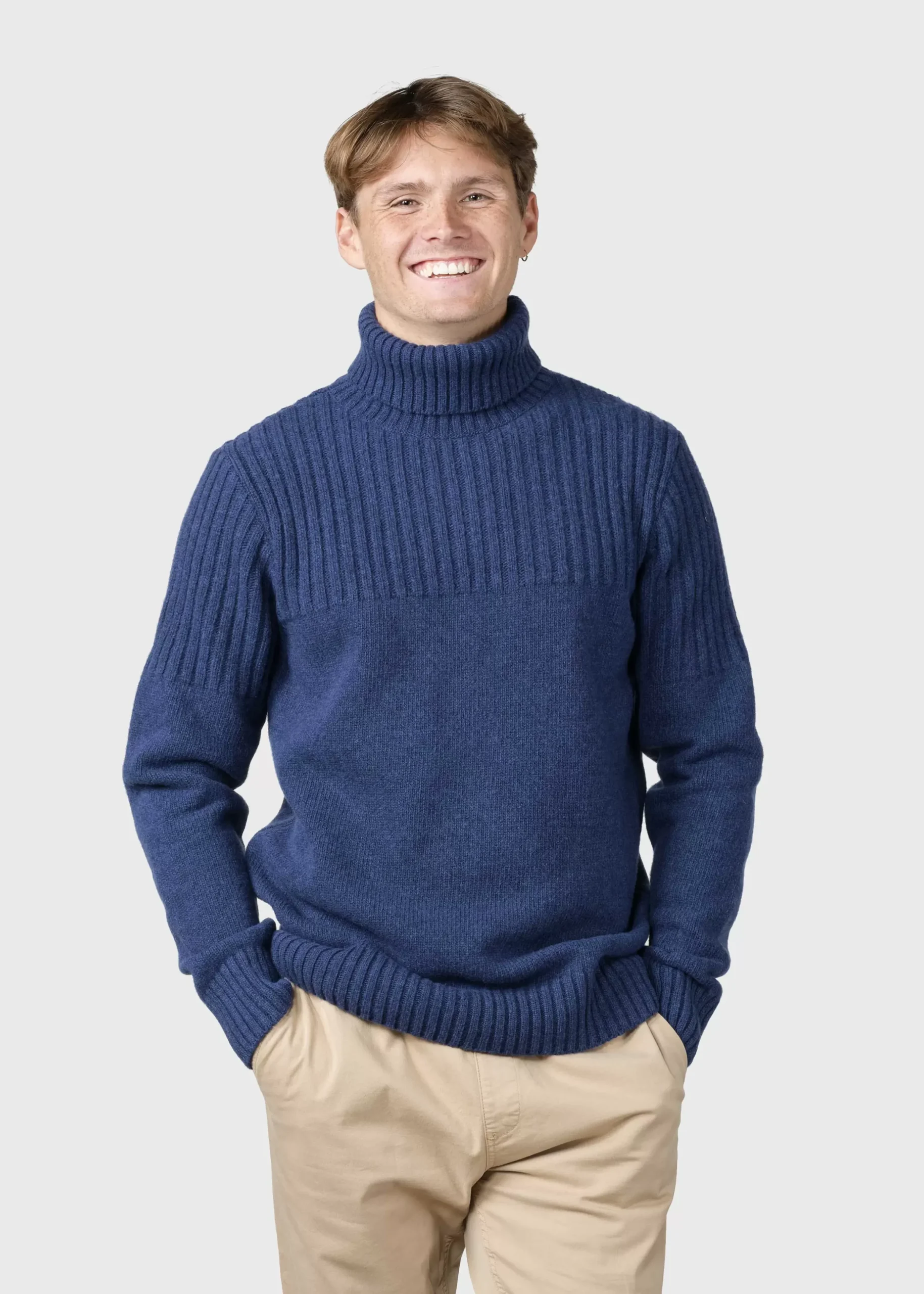 Klitmoller Collective Strick-Karlsson knit - Deep blue Deepblue