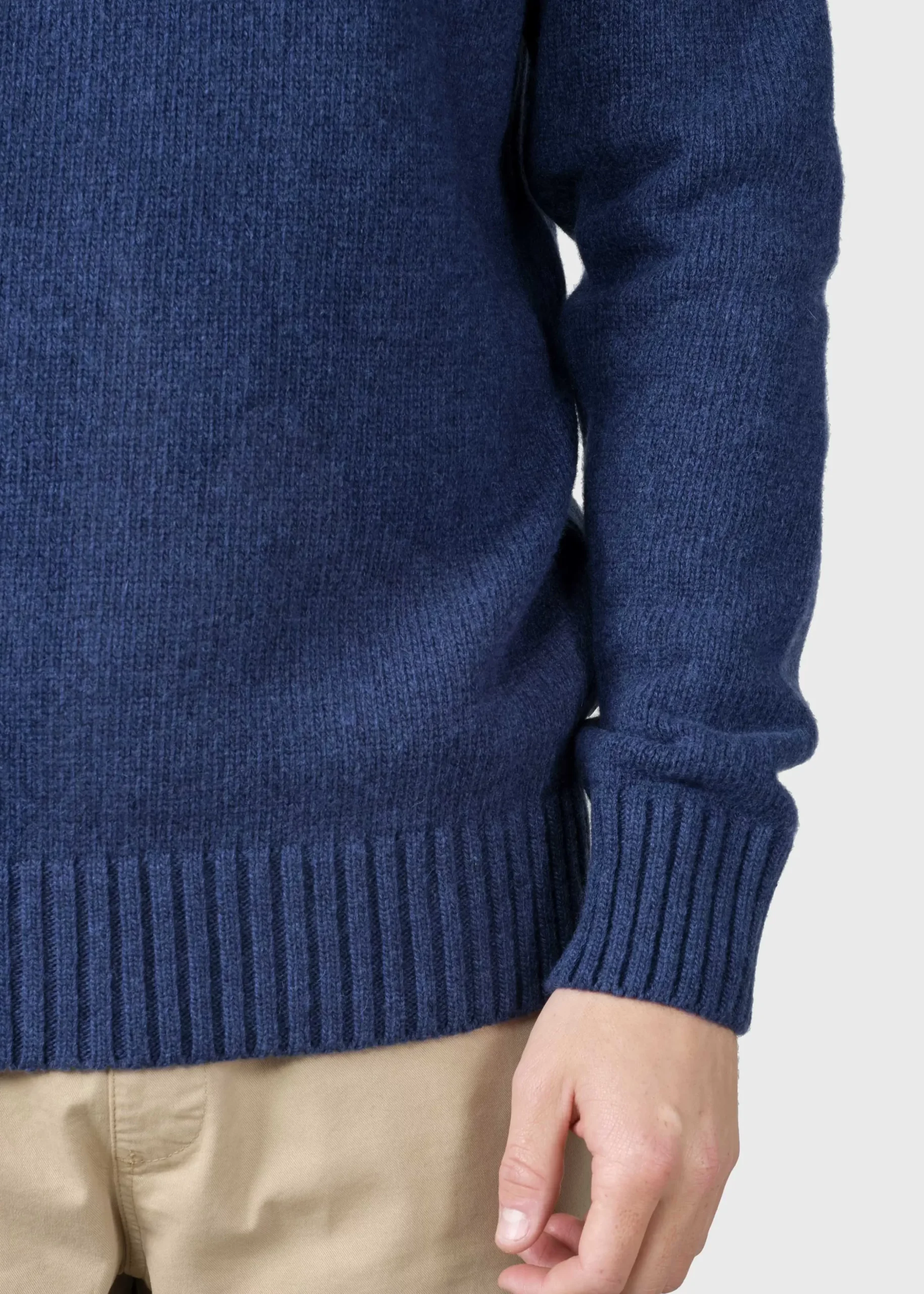 Klitmoller Collective Strick-Karlsson knit - Deep blue Deepblue