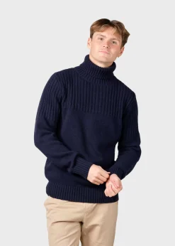 Klitmoller Collective Strick-Karlsson knit - Navy Deepblue