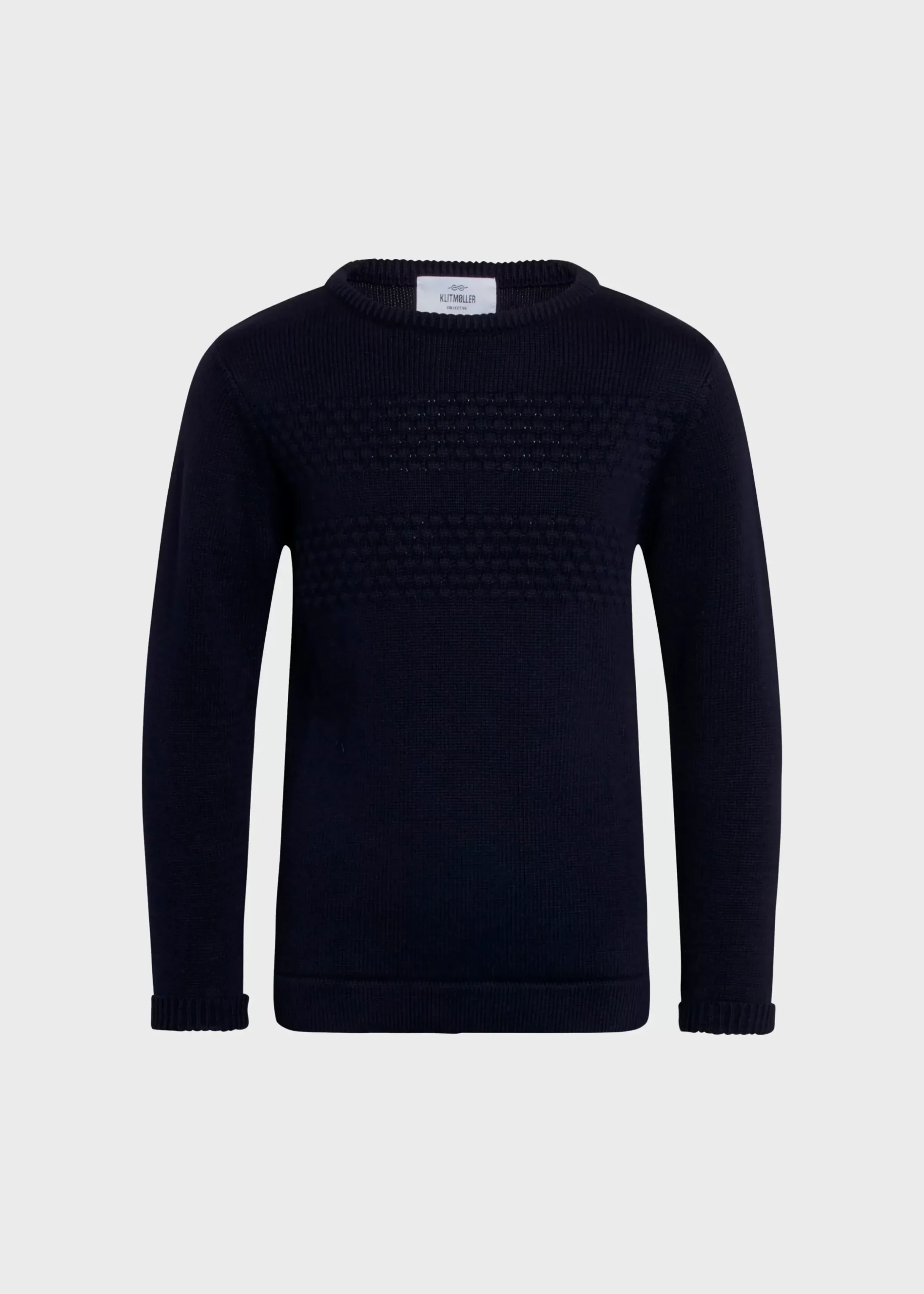 Klitmoller Collective Kinder-Kids fisher cotton knit - Navy