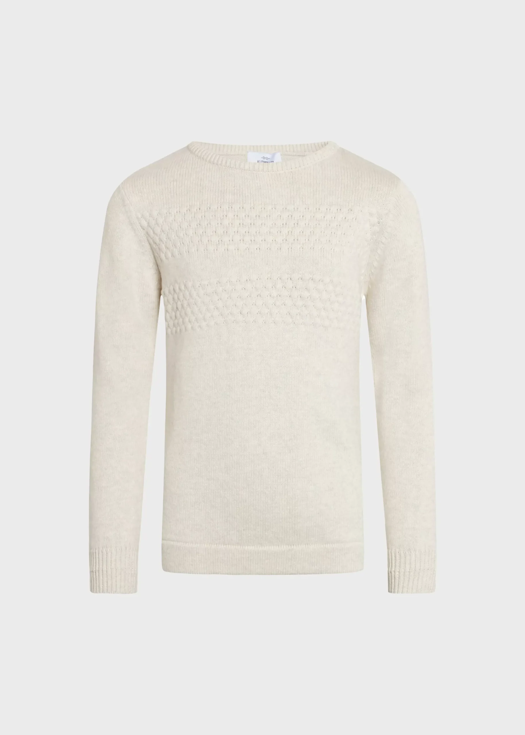 Klitmoller Collective Kinder-Kids fisher cotton knit - Cream Navy