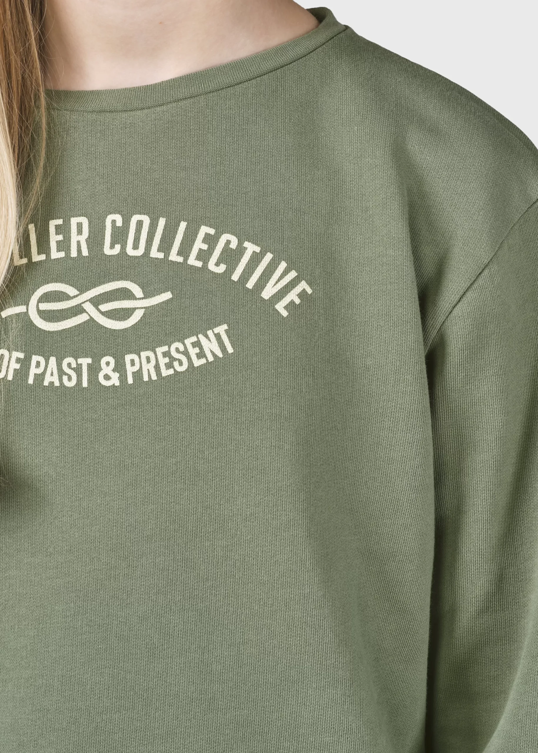 Klitmoller Collective Kinder-Kids logo eye crew - Pale green Palegreen